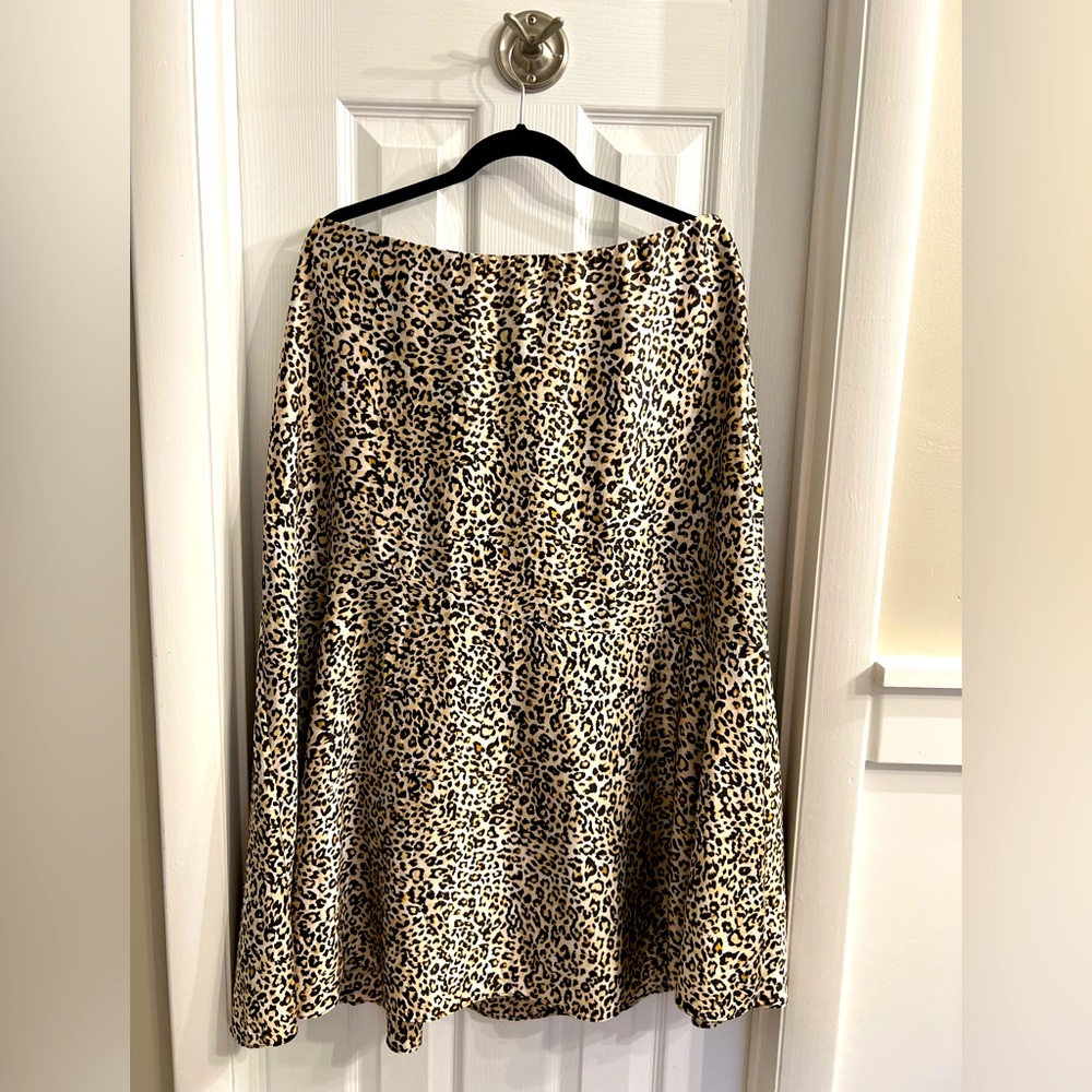 Chico’s Leopard Print Skirt